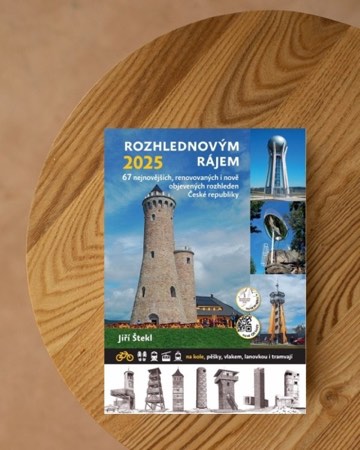 Kniha Rozhlednovým rájem 2025