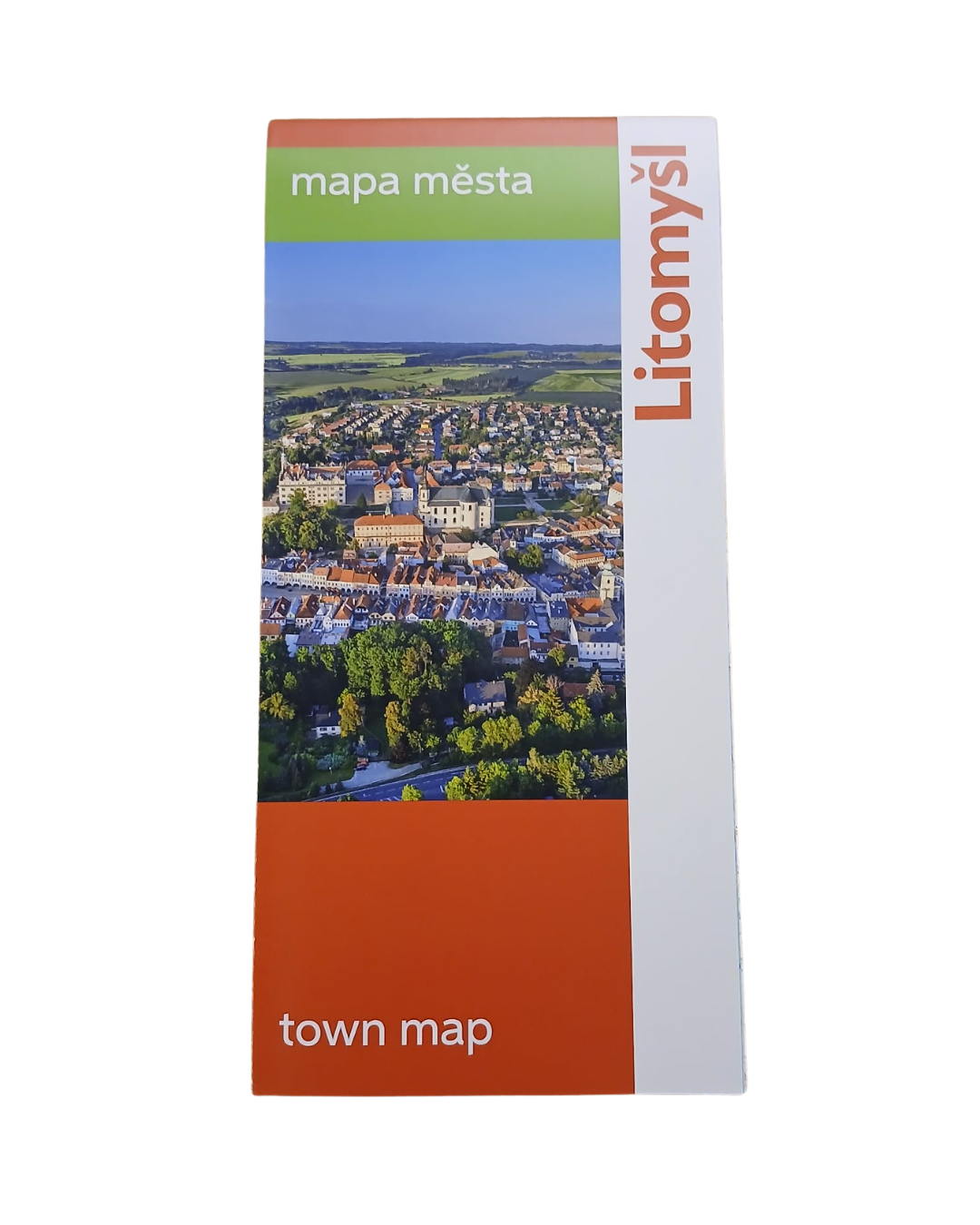 Mapa města Litomyšl